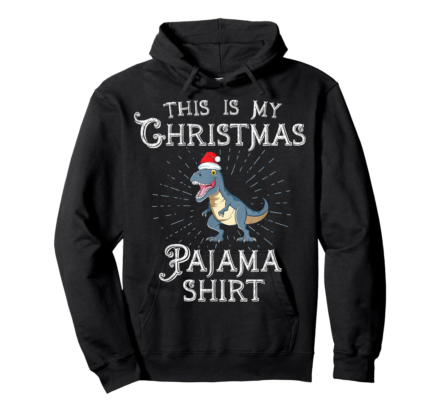 Retro This Is My Christmas Pajama TRex Dinosaur Christmas T-Shirt