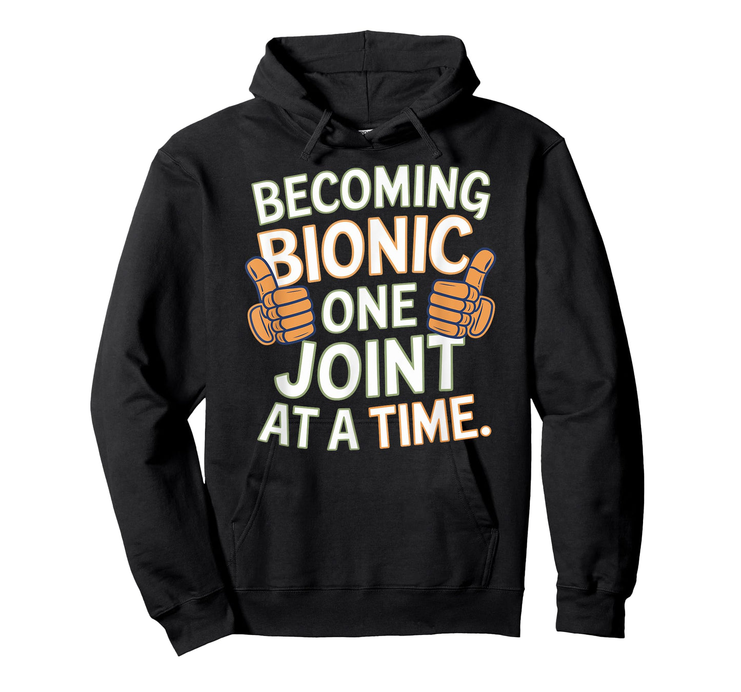 Funny Becoming Bionic One Joint at a Time, Knee and Hip Fun T-Shirt