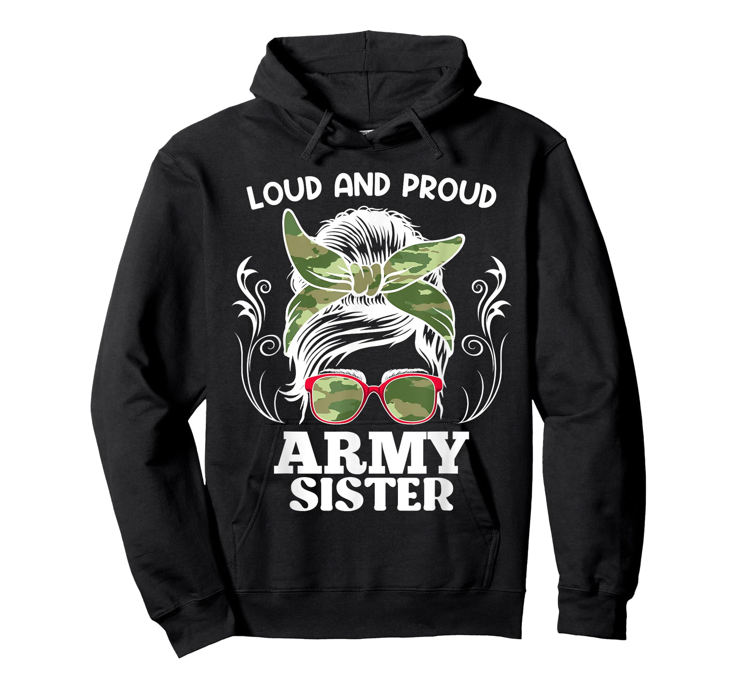 Proud Army Sister Soldier Brother American Patriots T-Shirt