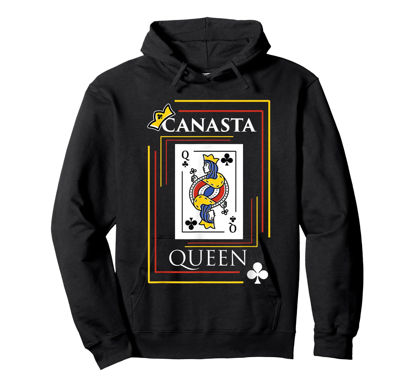 Womens Canasta Queen Game Cards Fun Team Funny Card Player T-Shirt