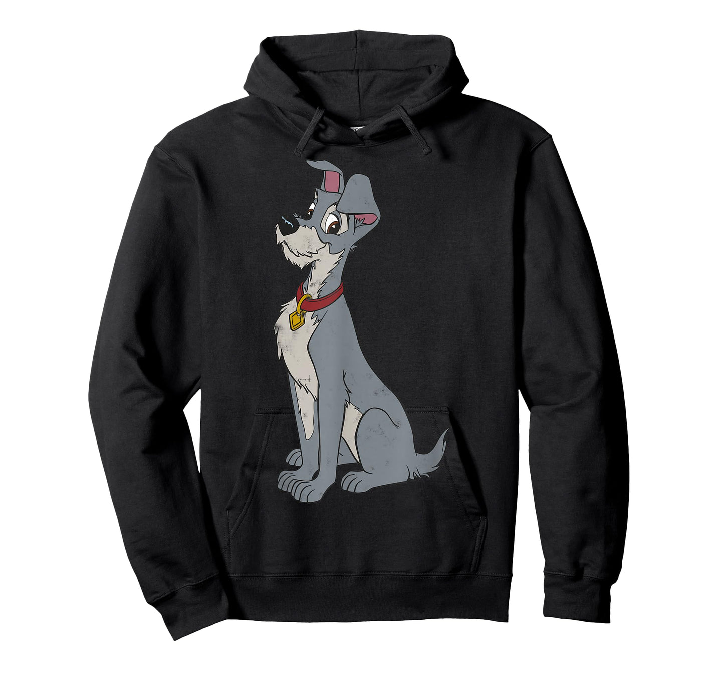 Disney Lady and The Tramp Simple Portrait T-Shirt