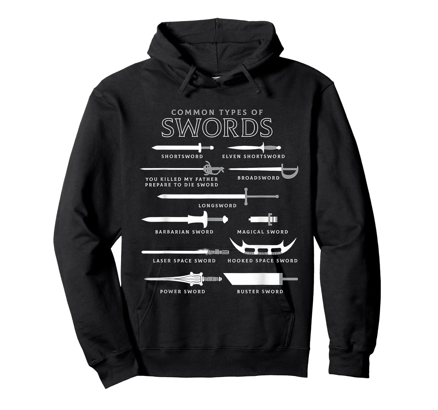 Types Of Swords T-Shirt