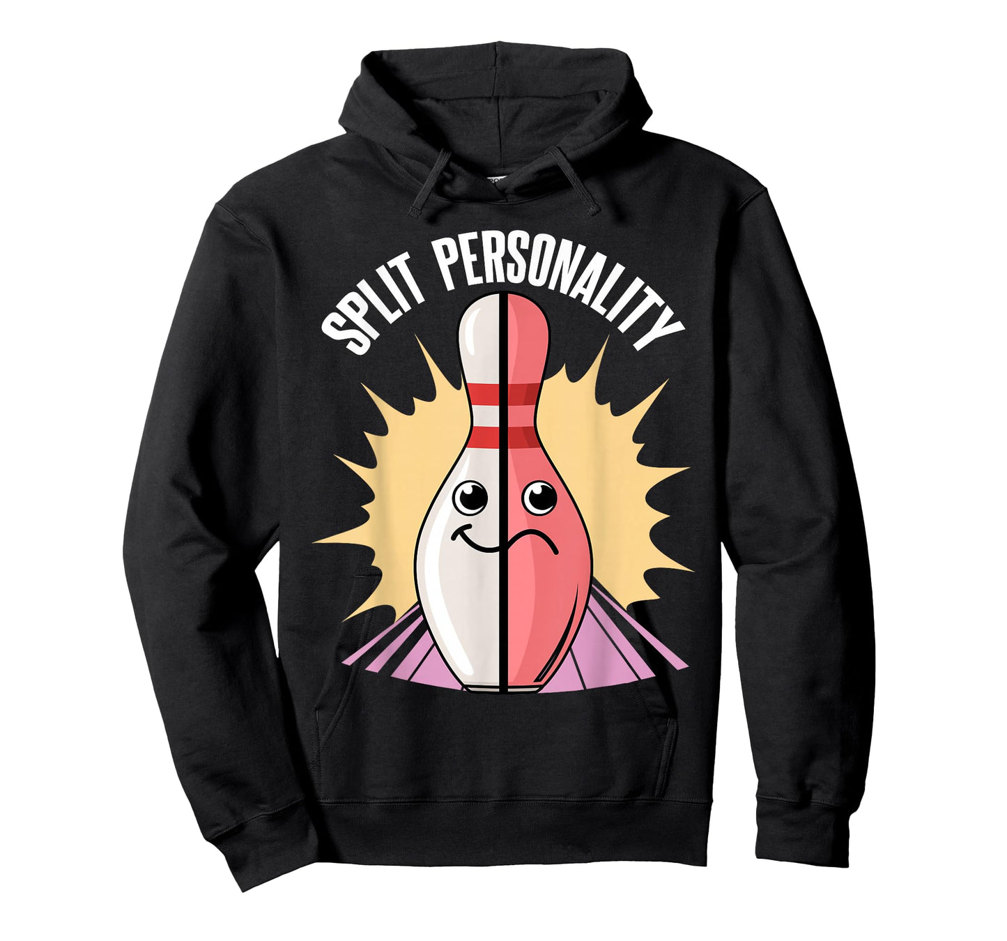 Split Personality Bowling Pin T-Shirt