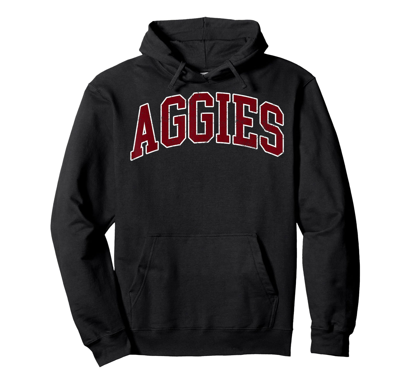 Retro Personalized Aggies-Red T-Shirt