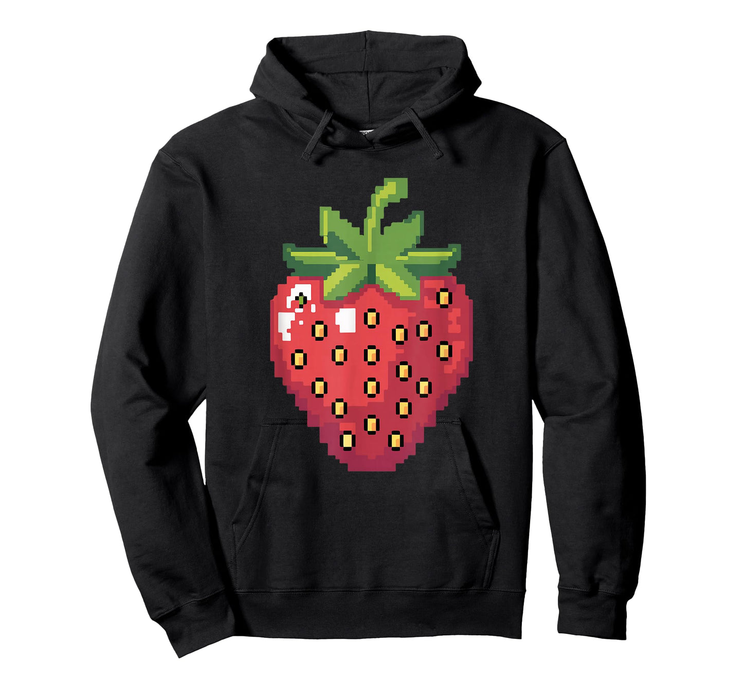 Pixel Strawberry 80s Video Game Halloween Costume Easy Group T-Shirt