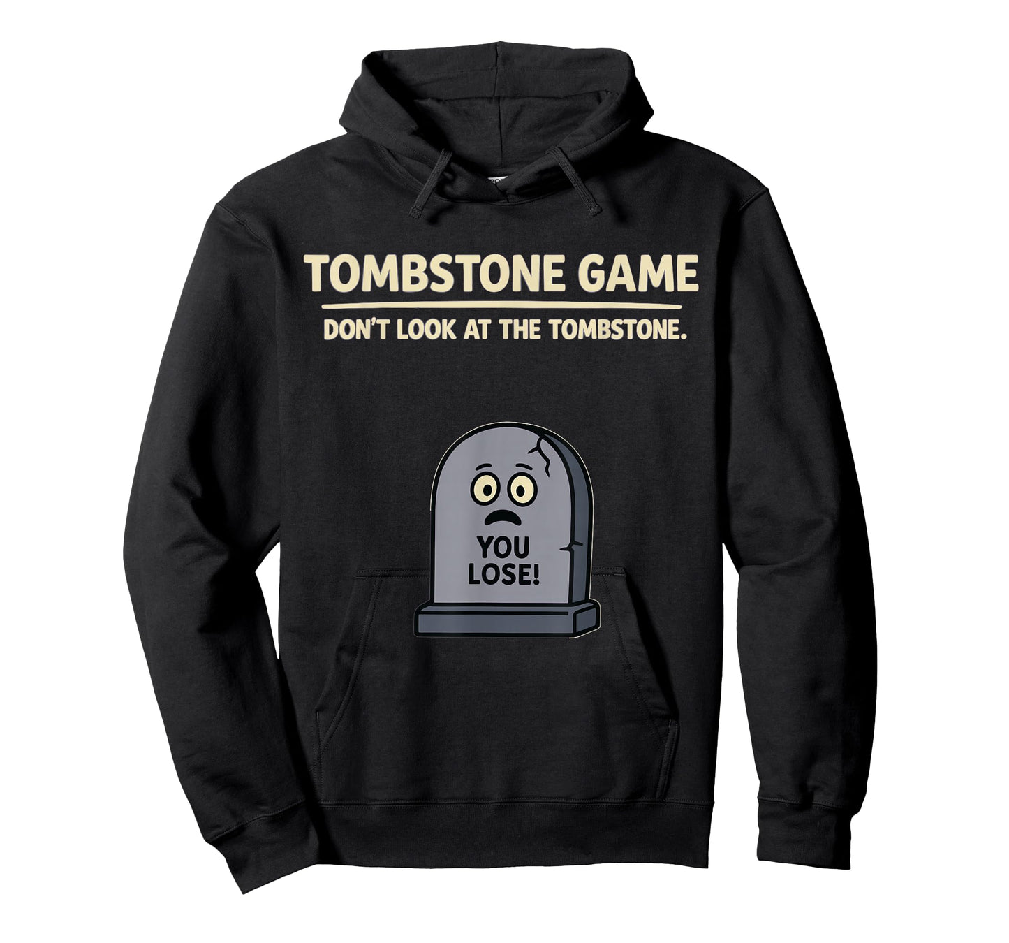 Halloween Party Tombstone Game Dont Look at The Tombstone T-Shirt