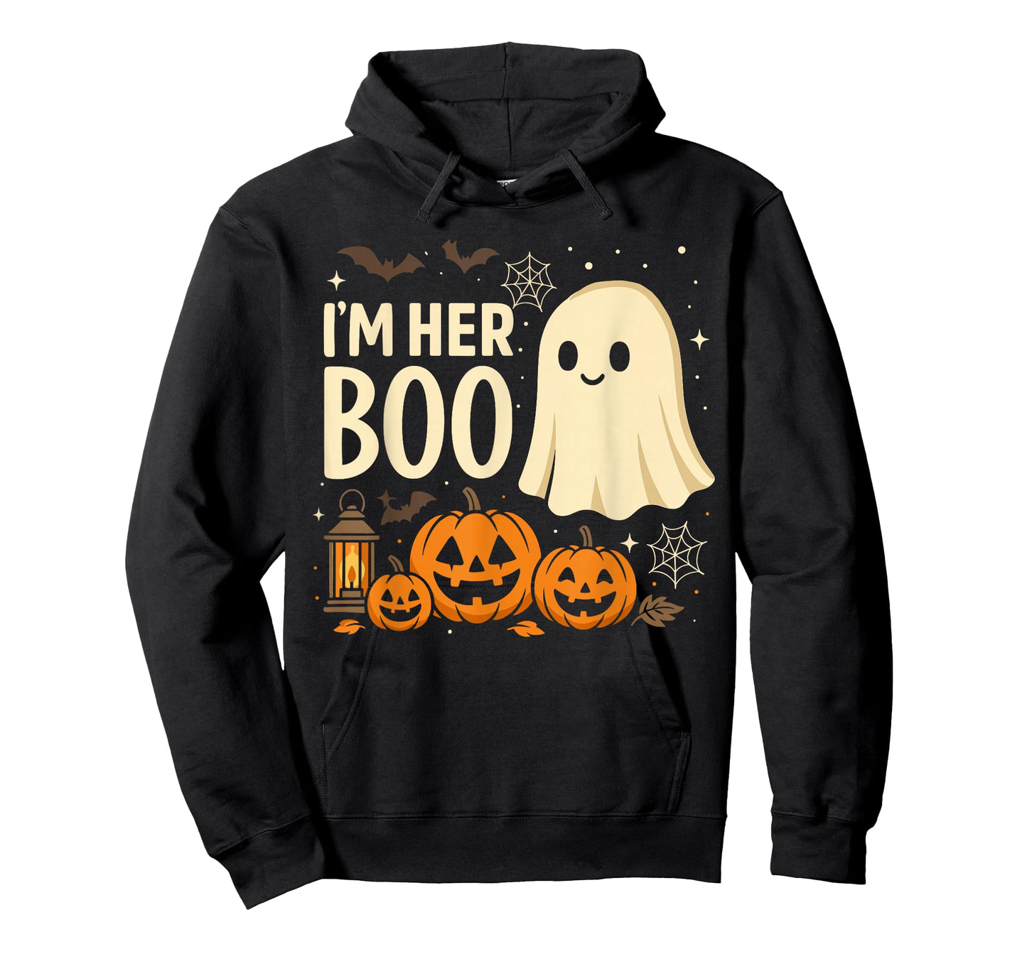 Halloween His and Hers Matching Outfits, Ghost I'm Her Boo T-Shirt