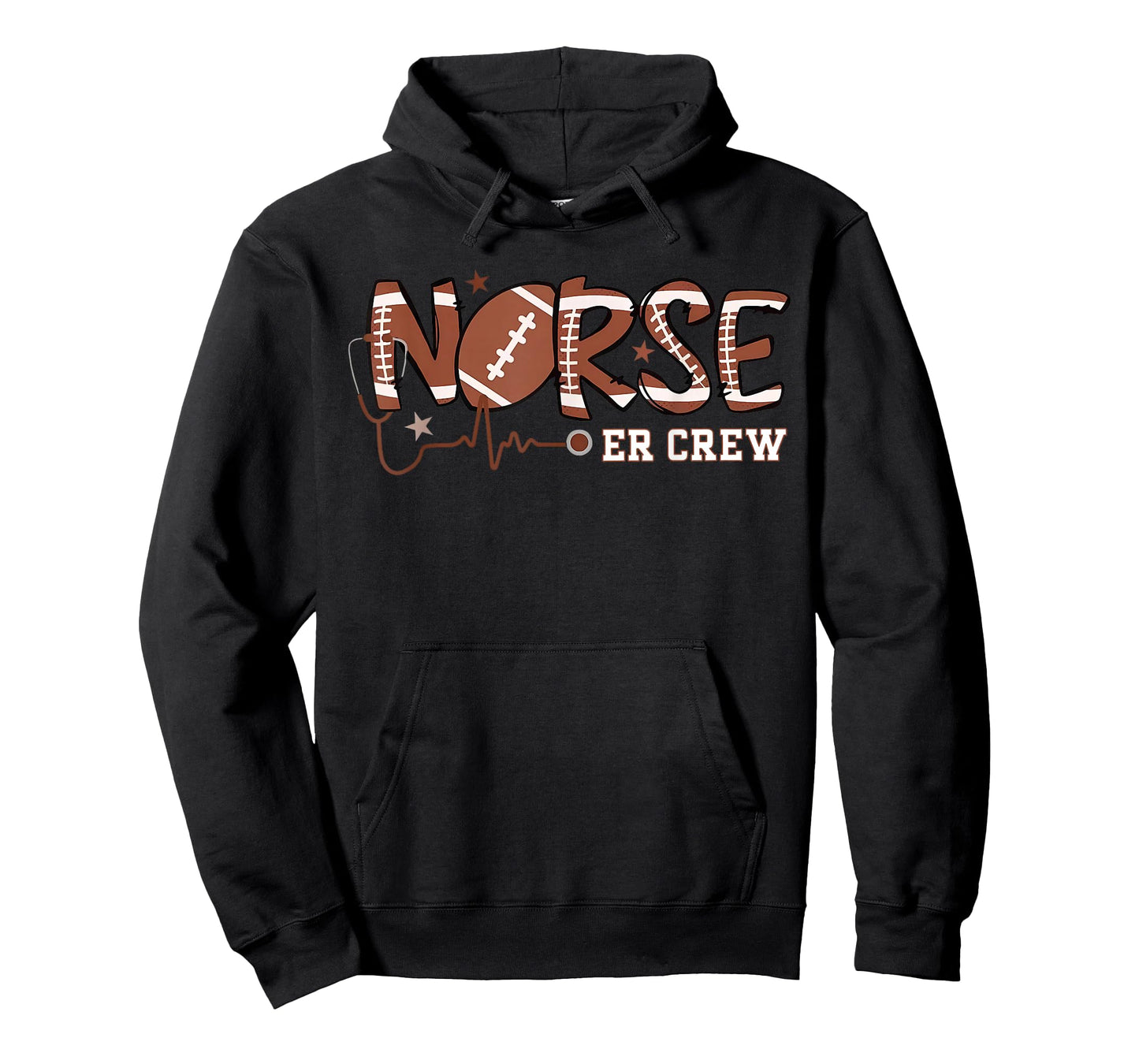 Football ER Crew Nurse Nursing Sports Emergency Department T-Shirt