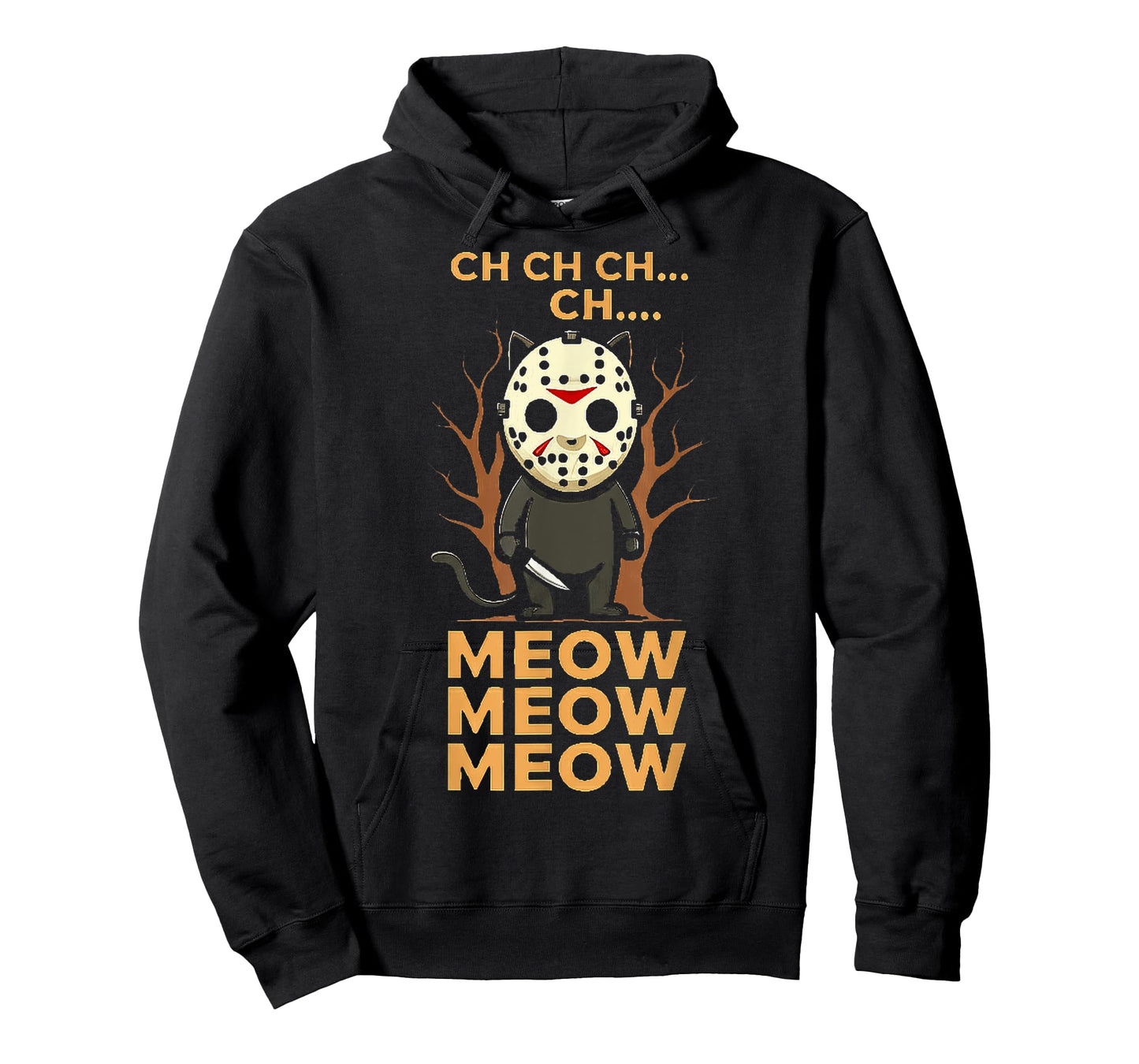 Ch Ch Ch Meow Meow Meow - Cat Movie Horror T-Shirt
