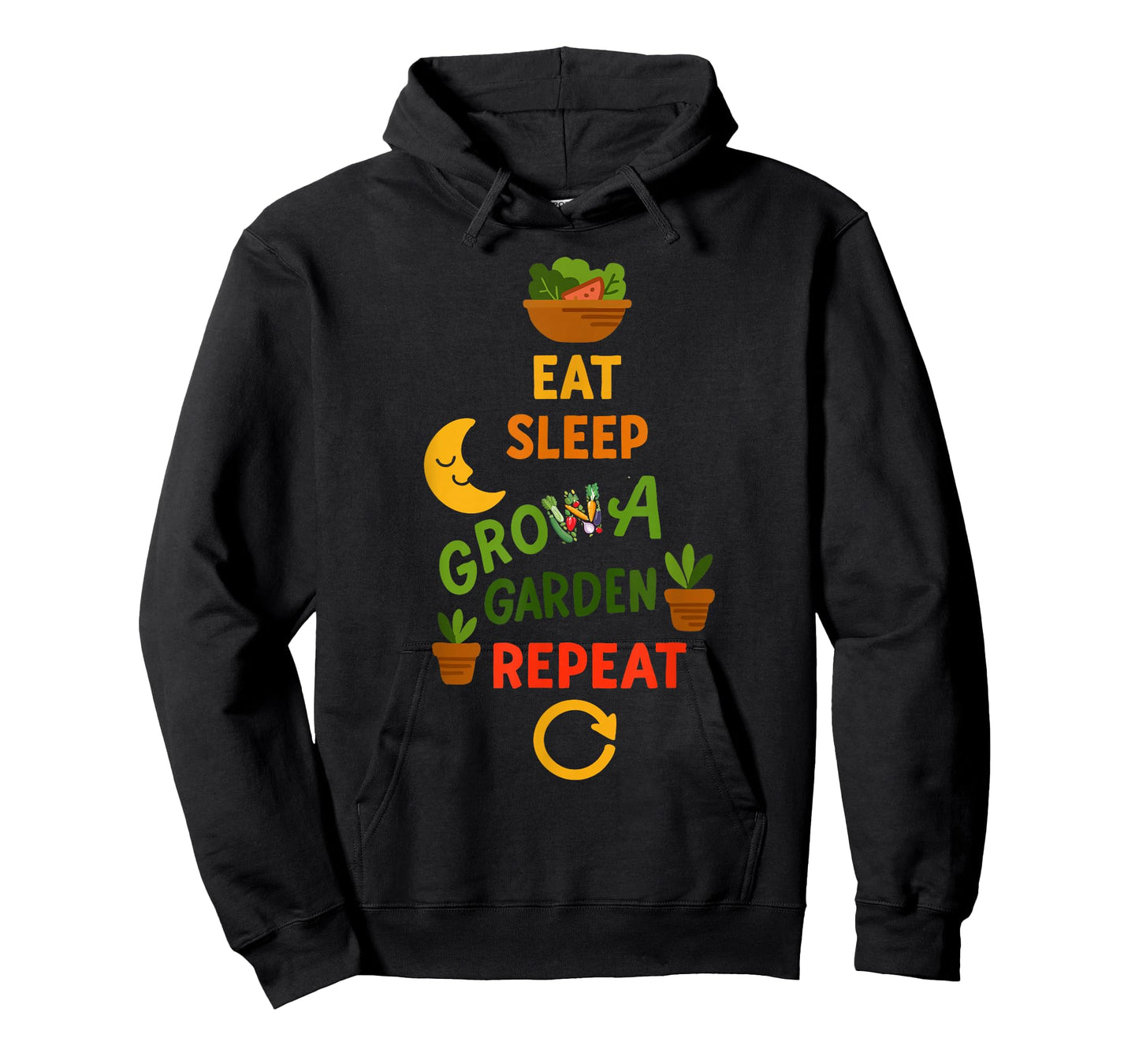 Funny Game Eat Sleep Grow A Garden Repeat Gamer Design T-Shirt