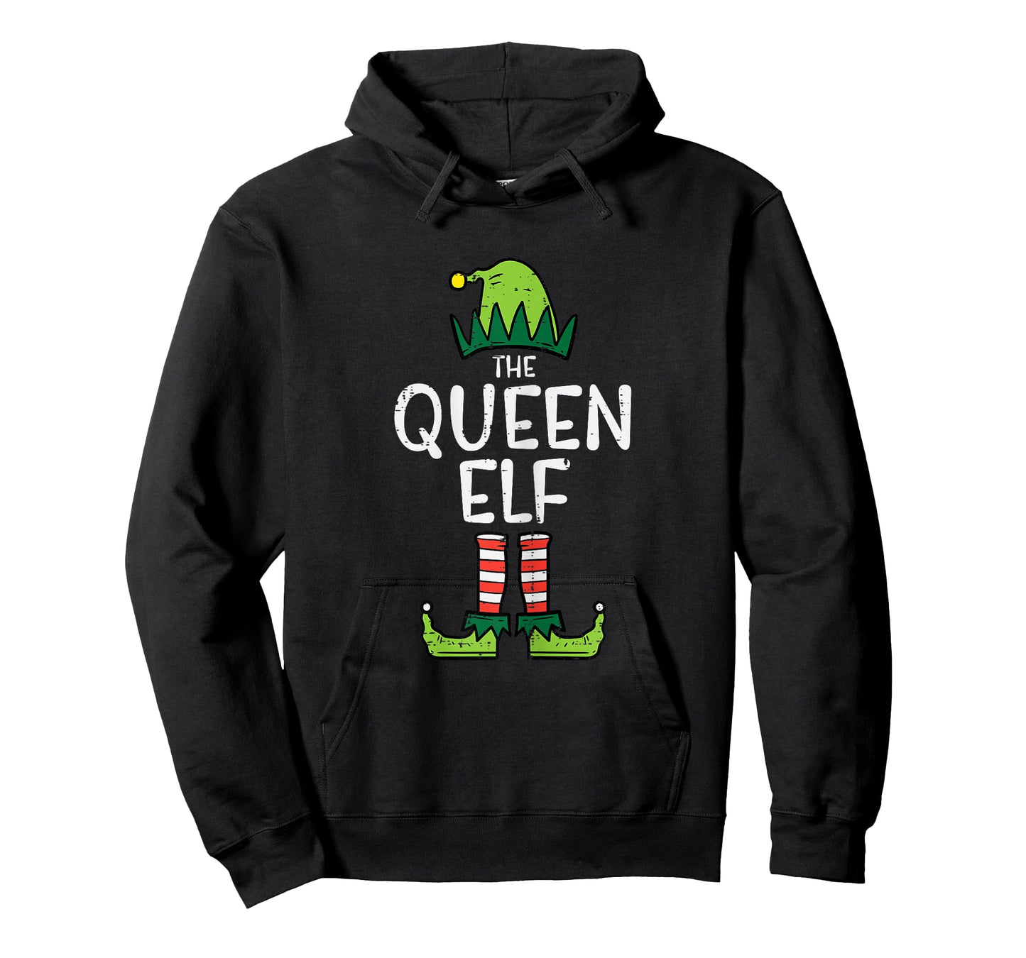 Queen Elf Xmas Matching Christmas Couple Women T-Shirt