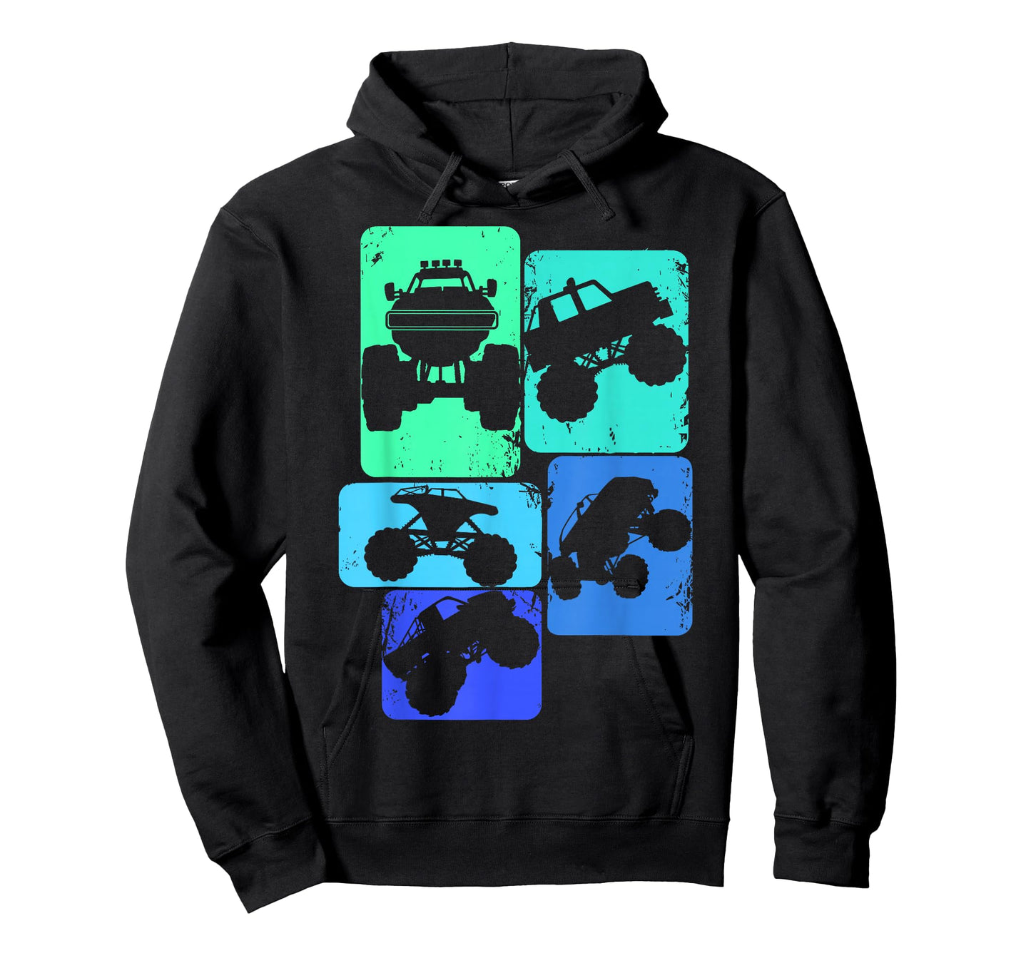 Monster Truck Boys Kids T-Shirt
