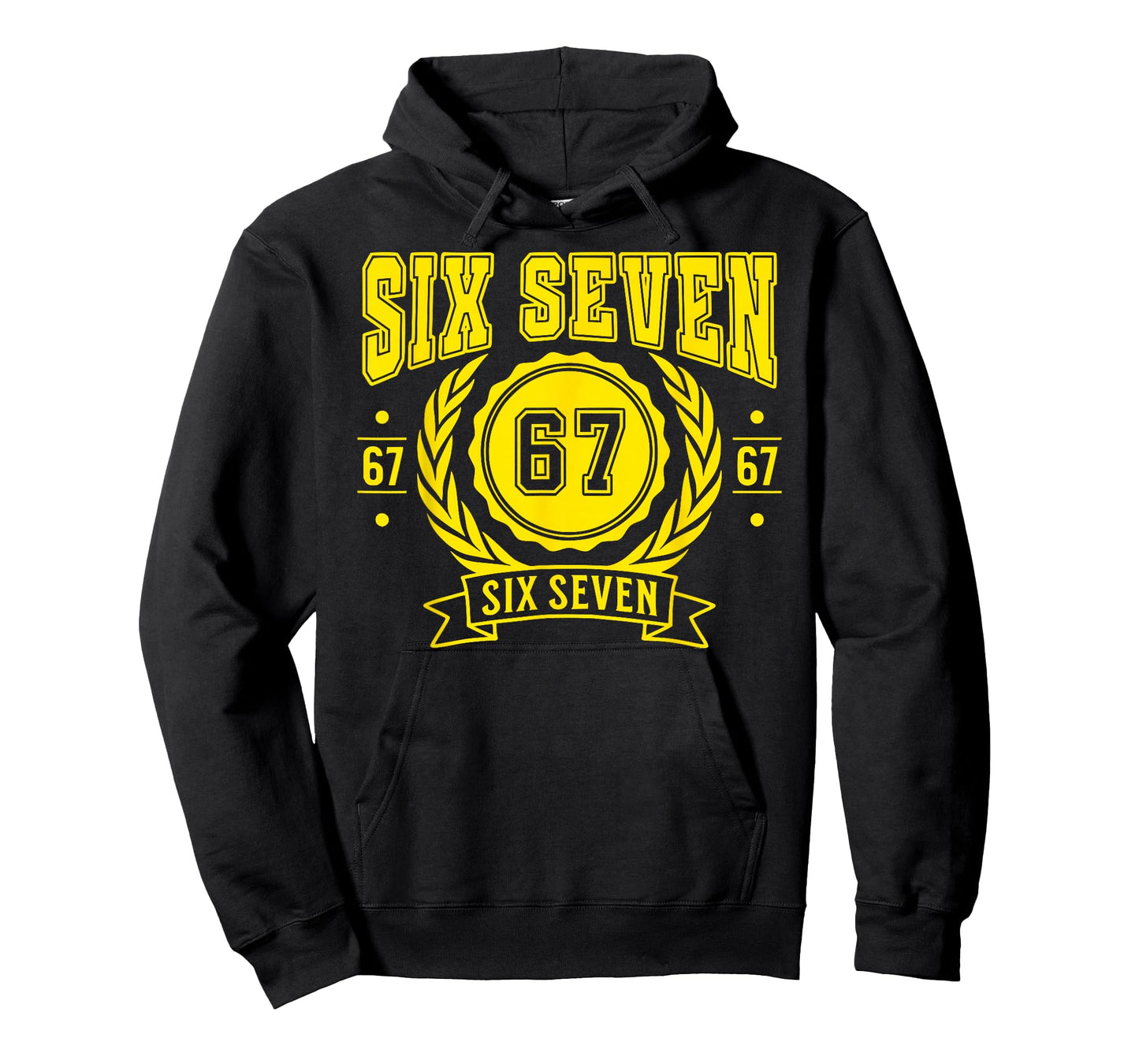 Funny Six Seven 6 7 67 Meme Gen Alpha Slang Boys Girls Kids T-Shirt
