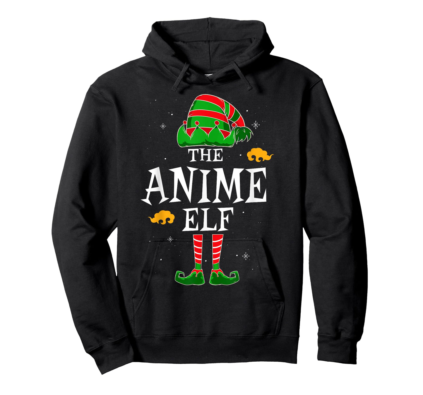 The Anime Elf Group Matching Family Christmas Holiday Funny T-Shirt