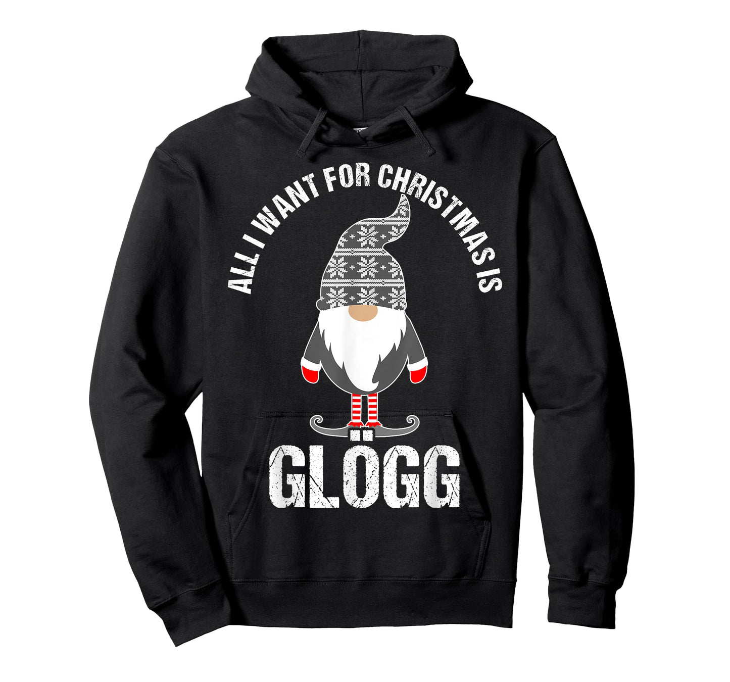 Scandinavian Glogg Tomte Christmas Drinking T-Shirt