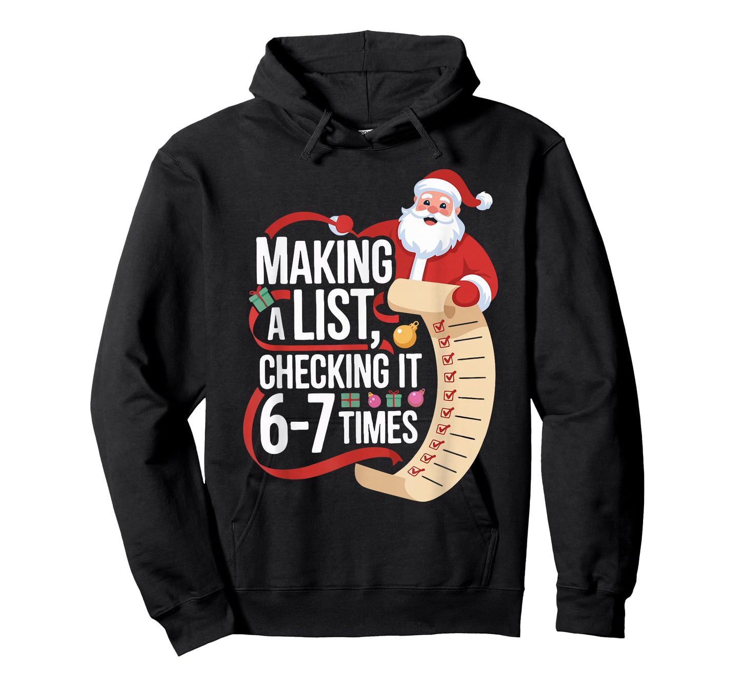 67 Christmas Santa 67 Shirt Making A List 6 7 Times T-Shirt