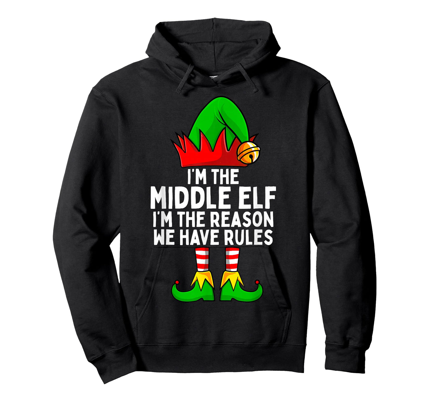 I'm The Middle Elf Matching Family Christmas T-Shirt