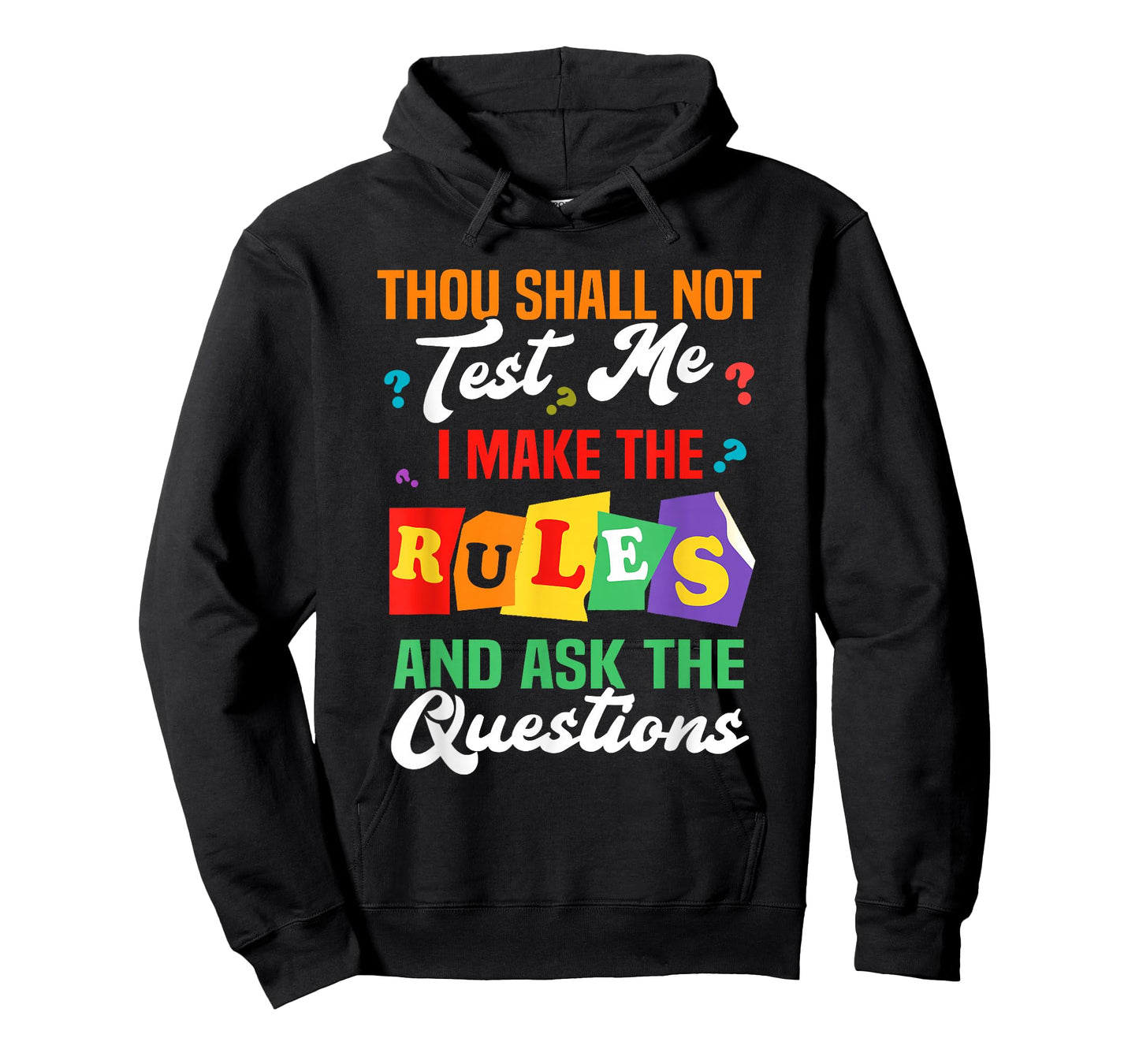 Trivia Night Host Thou shall not test me T-Shirt