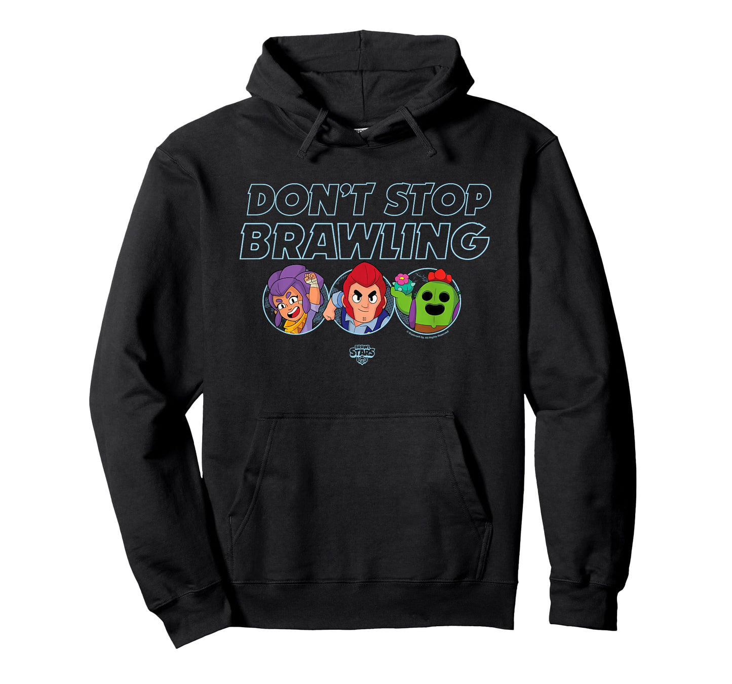 Brawl Stars Don't Stop Brawling Colt Spike & Shelly Portrait T-Shirt