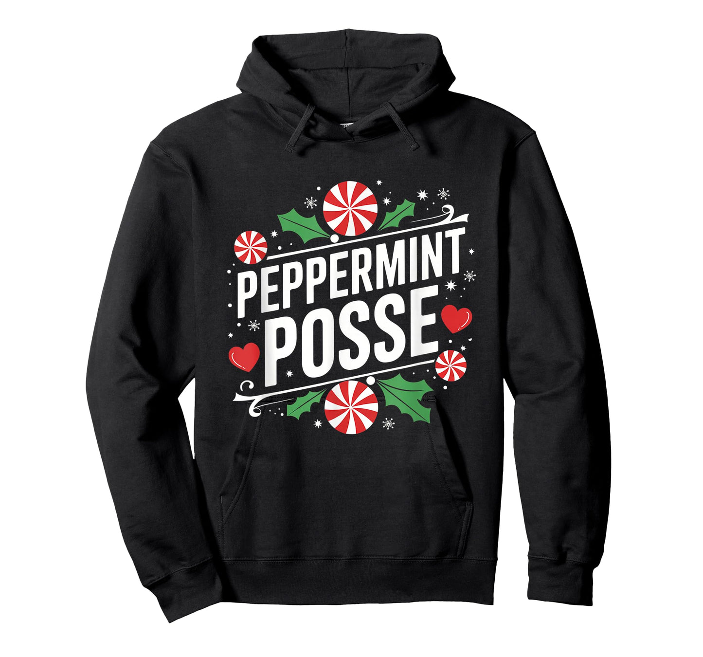 Peppermint Posse Christmas Holiday Candy Crew T-Shirt