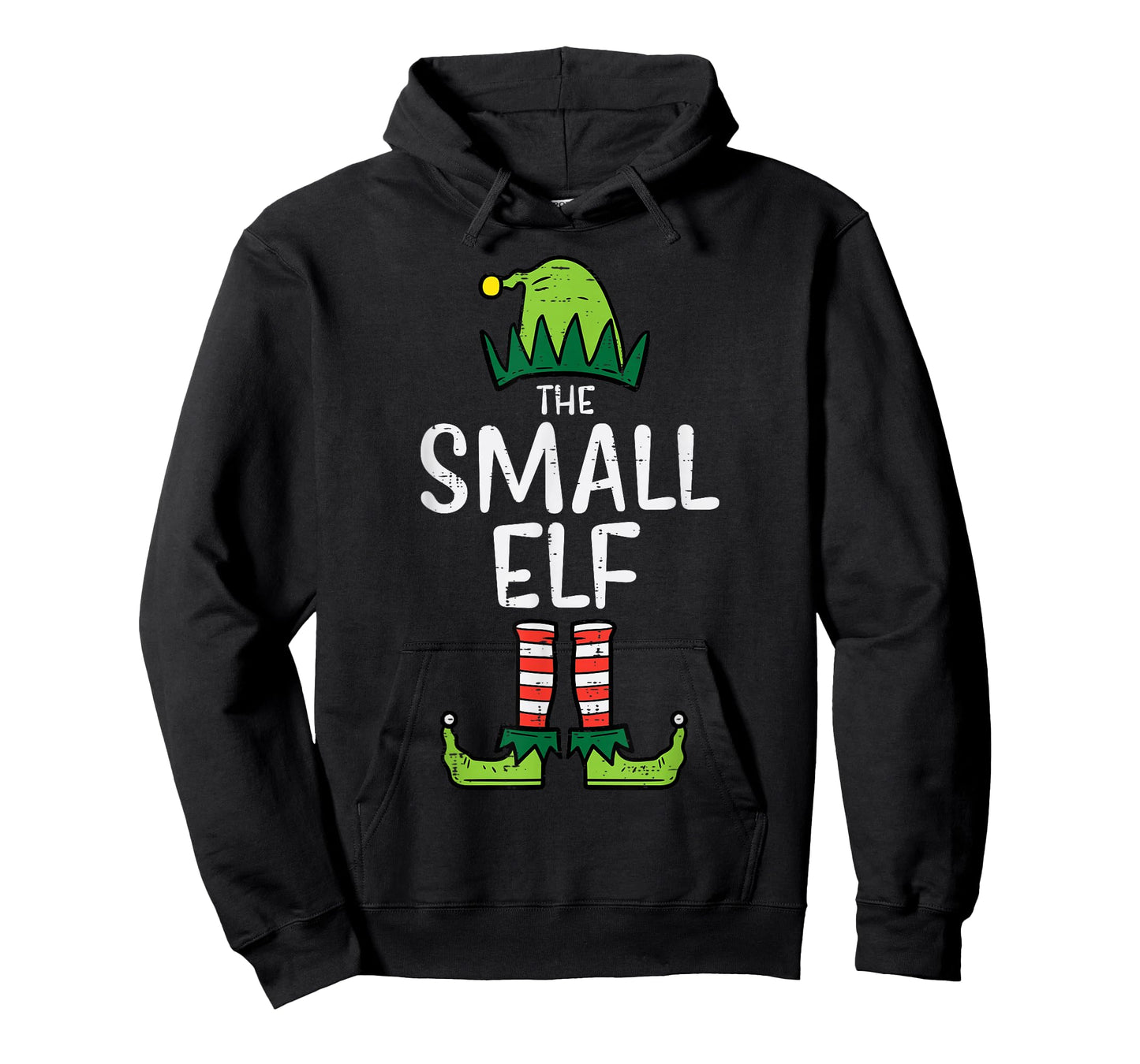 Small Elf Matching Christmas Pajamas For Family Toddler Kids T-Shirt