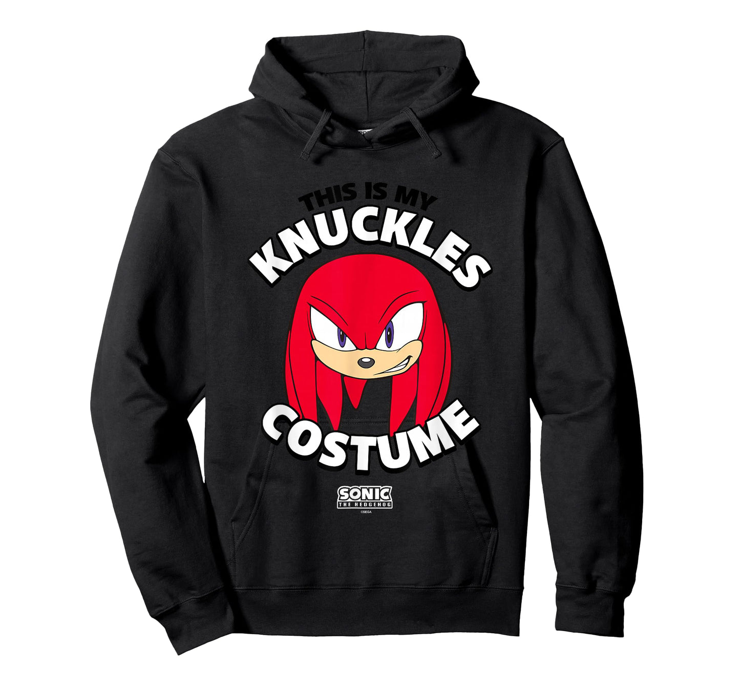 Sonic The Hedgehog Halloween This Is My Knuckles Costume T-Shirt