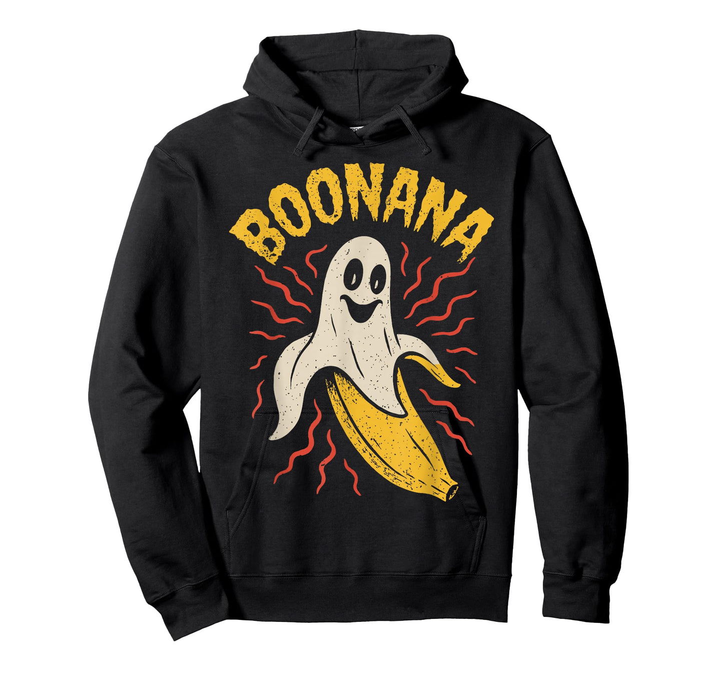 Halloween Spooky Banana Ghost Cute Boonana T-Shirt