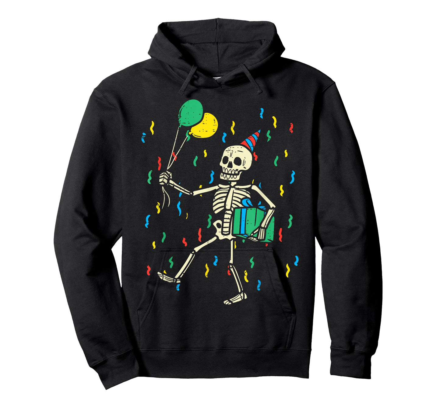 Skeleton Birthday Funny Happy Halloween Bday Boys Kids T-Shirt