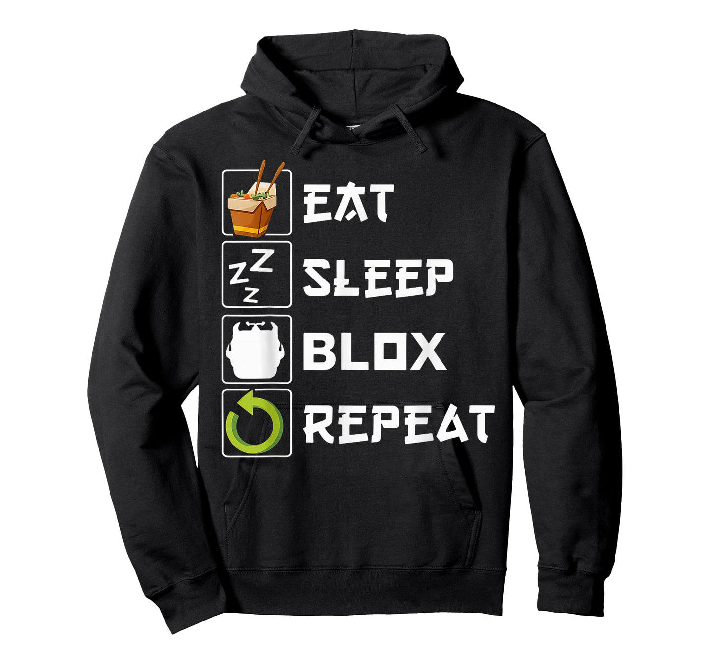 Eat Sleep Blox Repeat, Blox Gaming, Funny Blox Costume T-Shirt