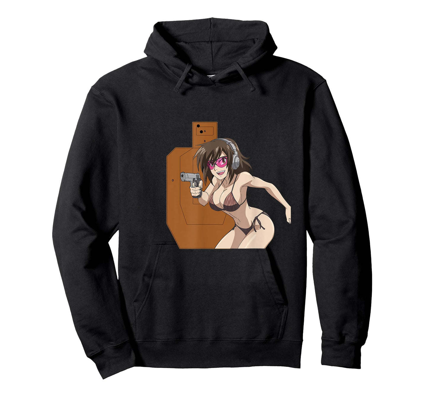 USPSA IPSC PCC Funny Competition Female Two Alphas T-Shirt