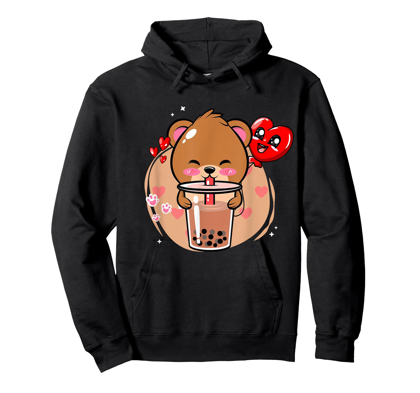 Anime Kawaii Boba Bear Bubble Tea Bear Boba Tea Bear Kuma T-Shirt