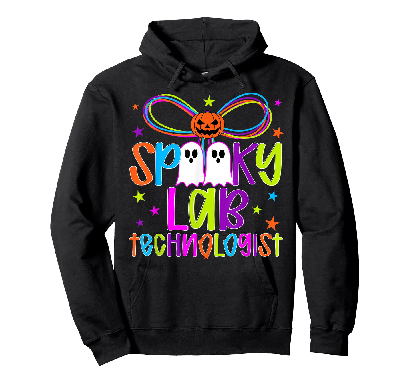 Spooky Lab Technologist Halloween Laboratory Tech Preppy T-Shirt
