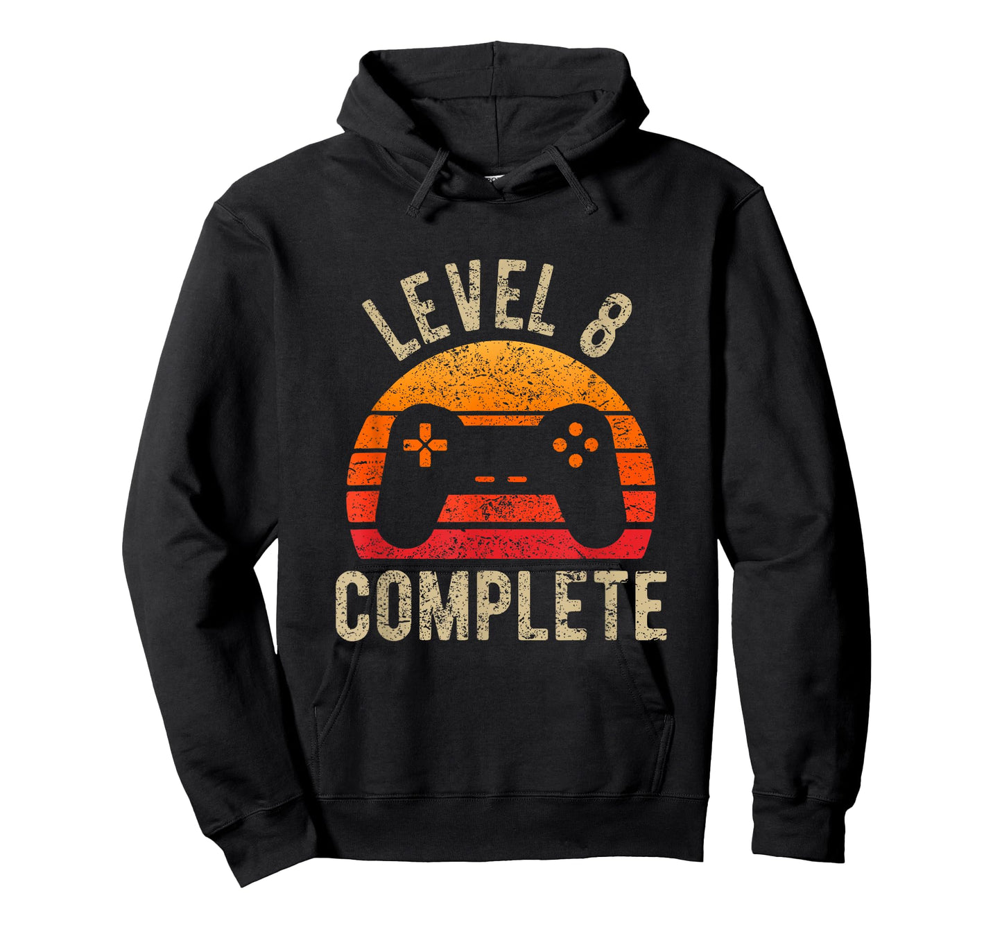Birthday 8 Years Level 8 Complete Vintage Retro 8th Wedding T-Shirt