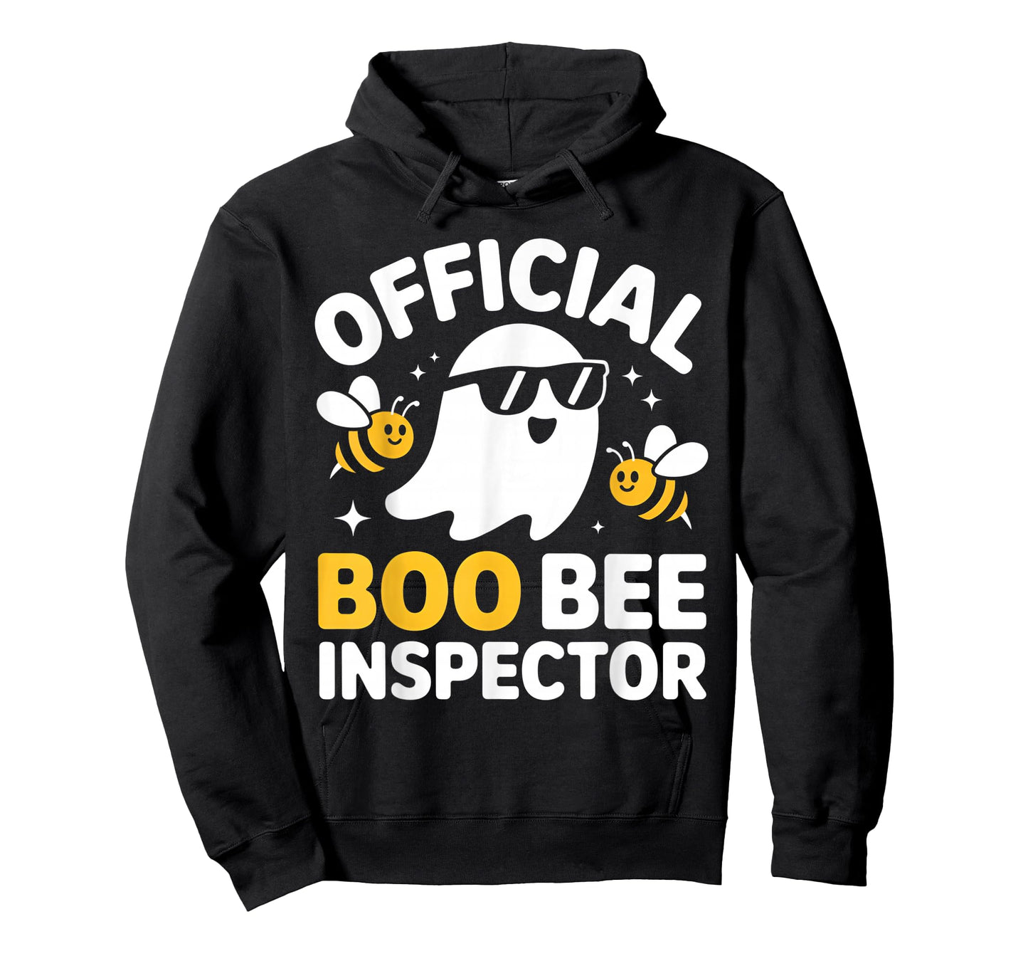 Halloween Boo Official Bee Inspector Funny Costume Men Women T-Shirt
