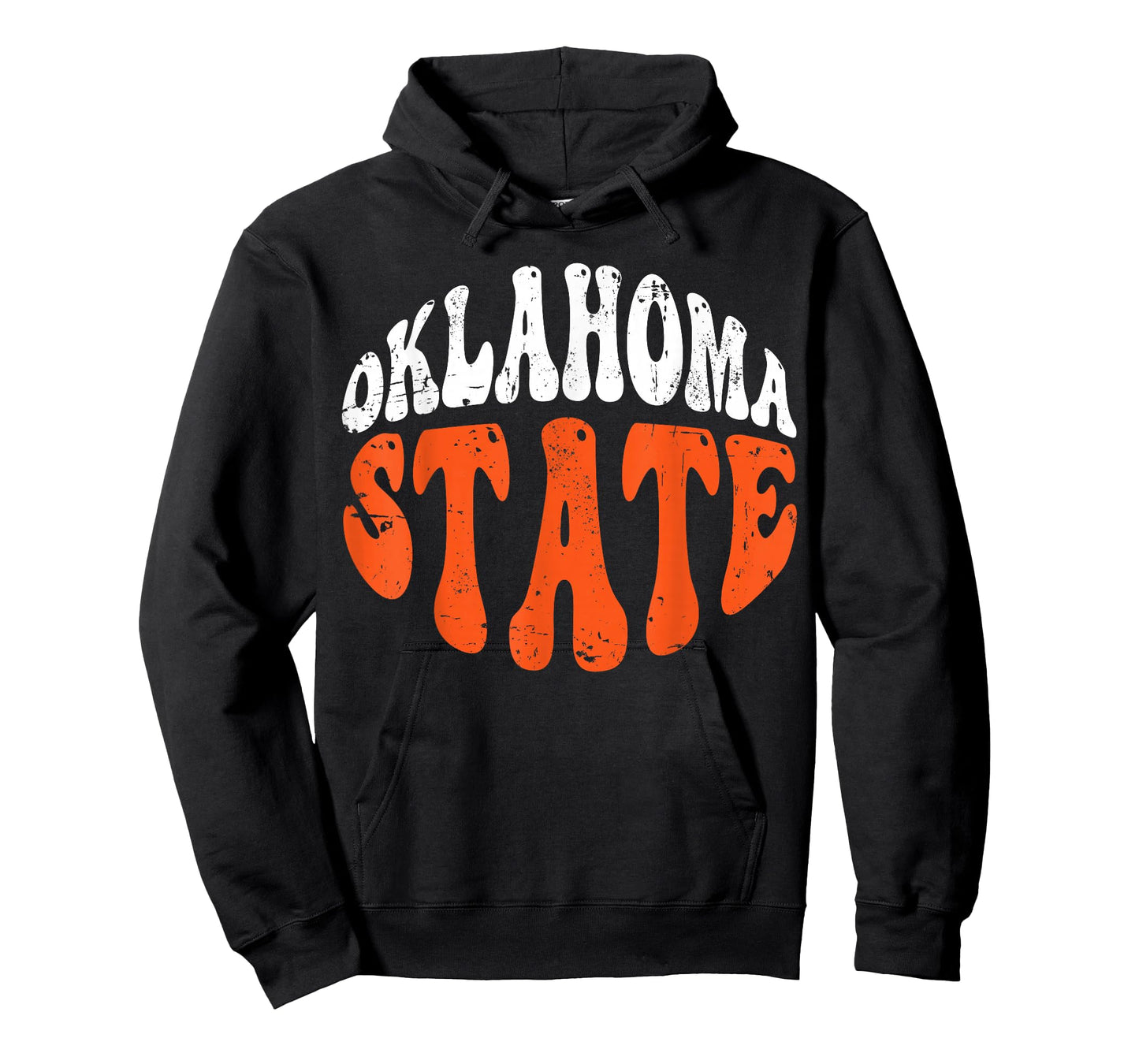 Oklahoma State Tee.Retro Vintage Distressed Design American T-Shirt