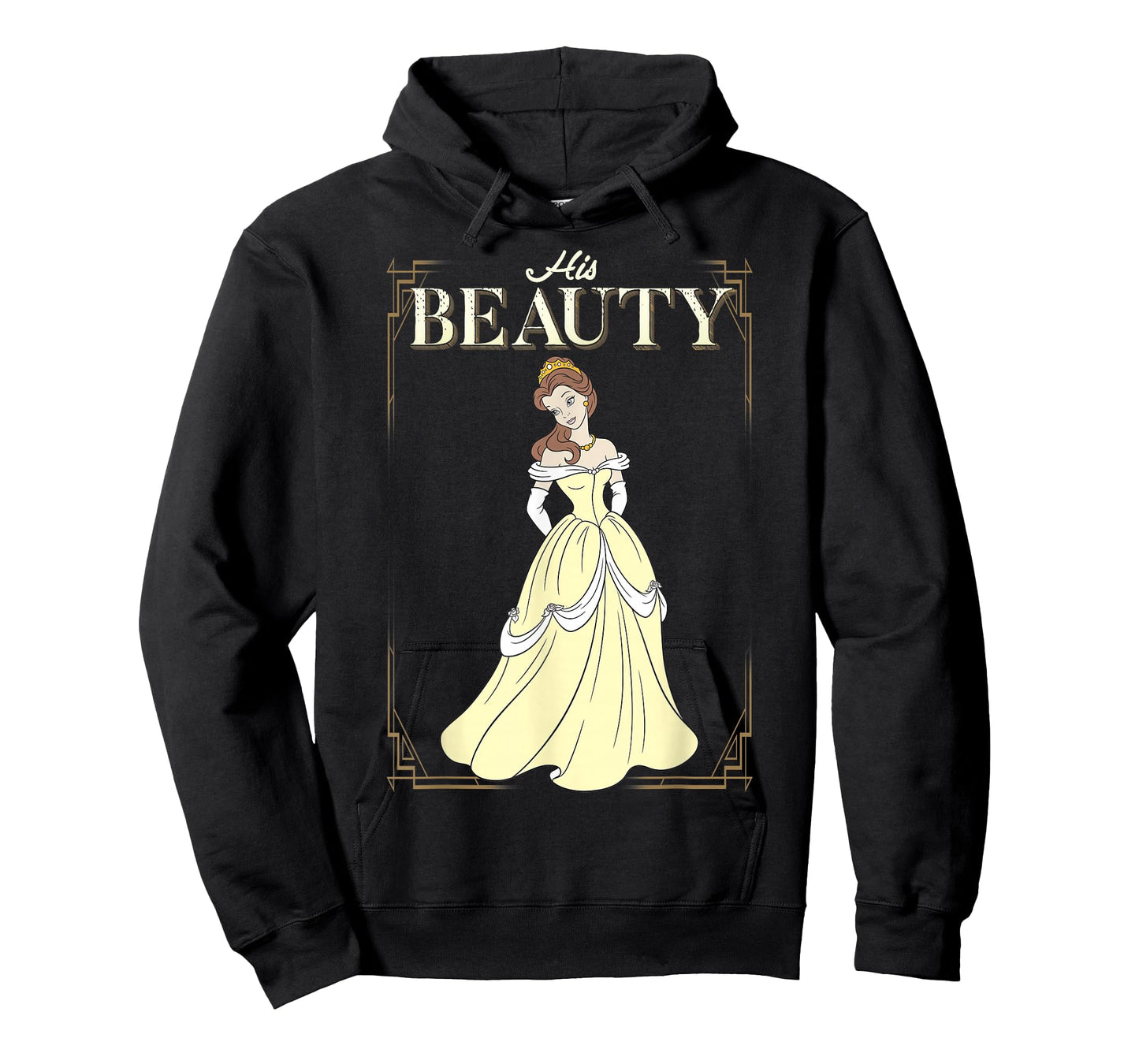 Disney Beauty and The Beast Belle His Beauty Vintage Frame T-Shirt