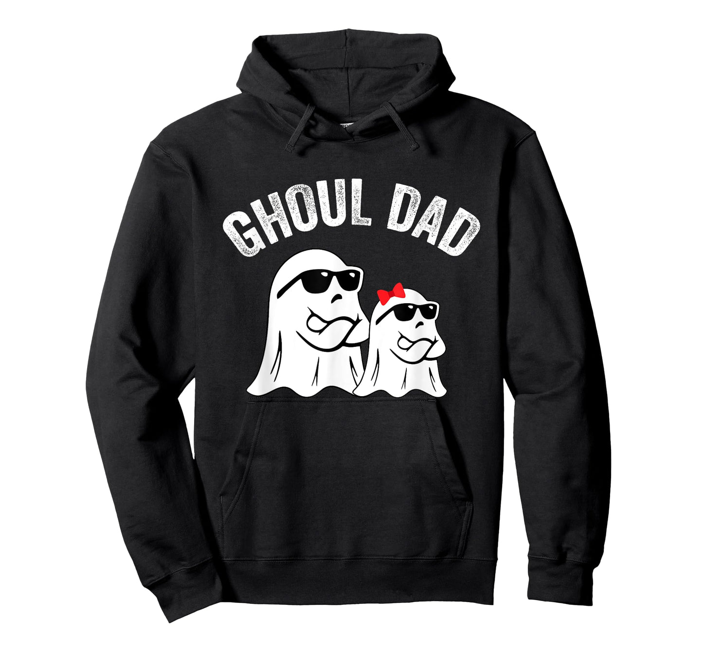Ghoul Dad Funny Halloween Daddy Ghost Vintage T-Shirt