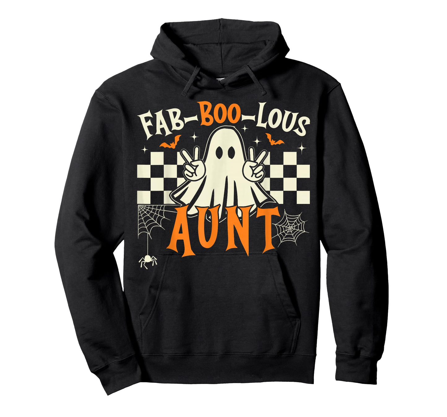 Fab Boo Lous Aunt Rero Ghost Spooky Auntie Halloween Costume T-Shirt