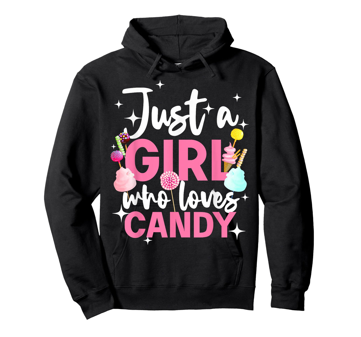 Cute Candy Design For Women Girls Kids Sweets Candy Lover T-Shirt