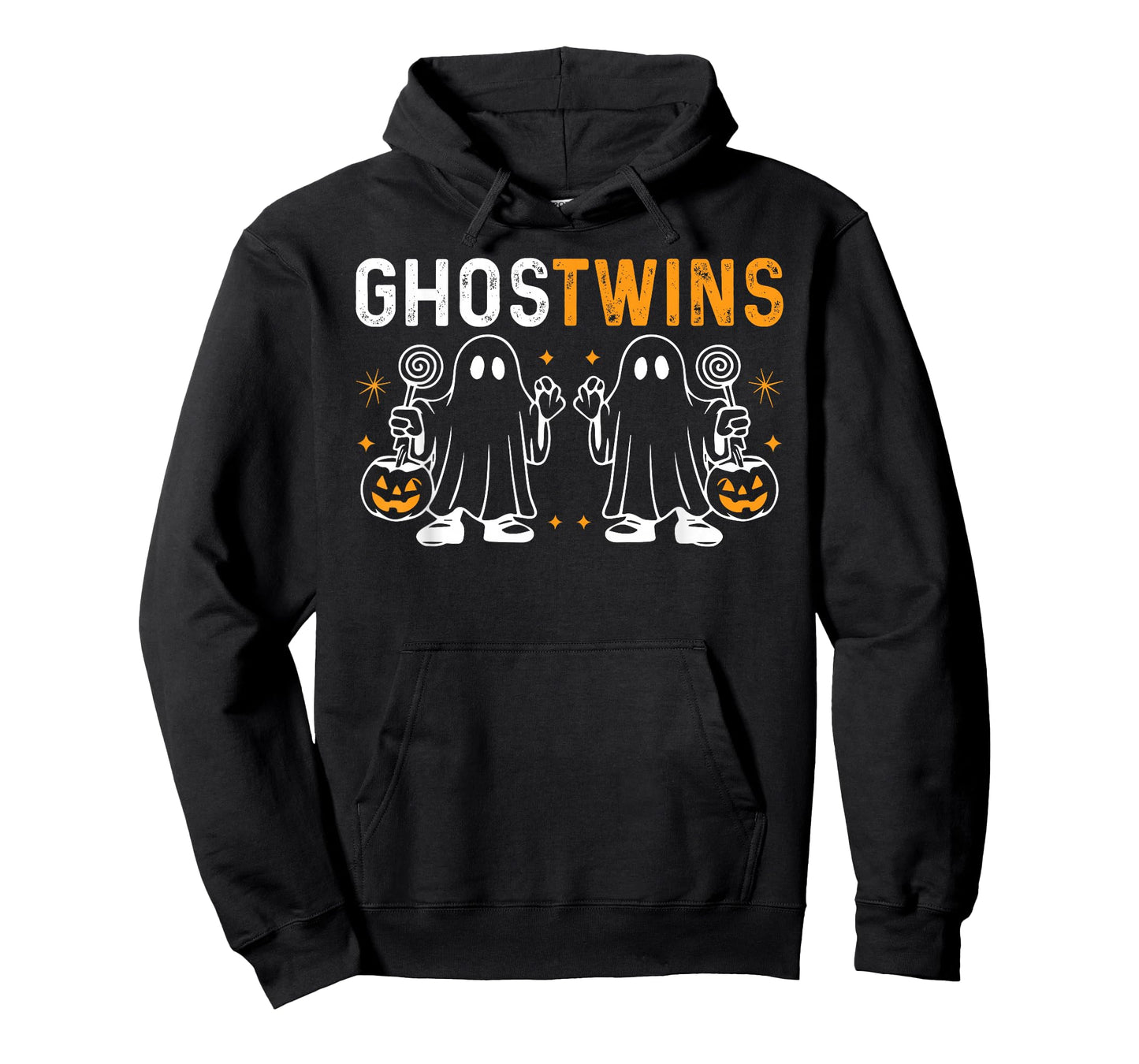 Spirit Week Twin Day Halloween Ghost Twins Boys Girls Kids T-Shirt