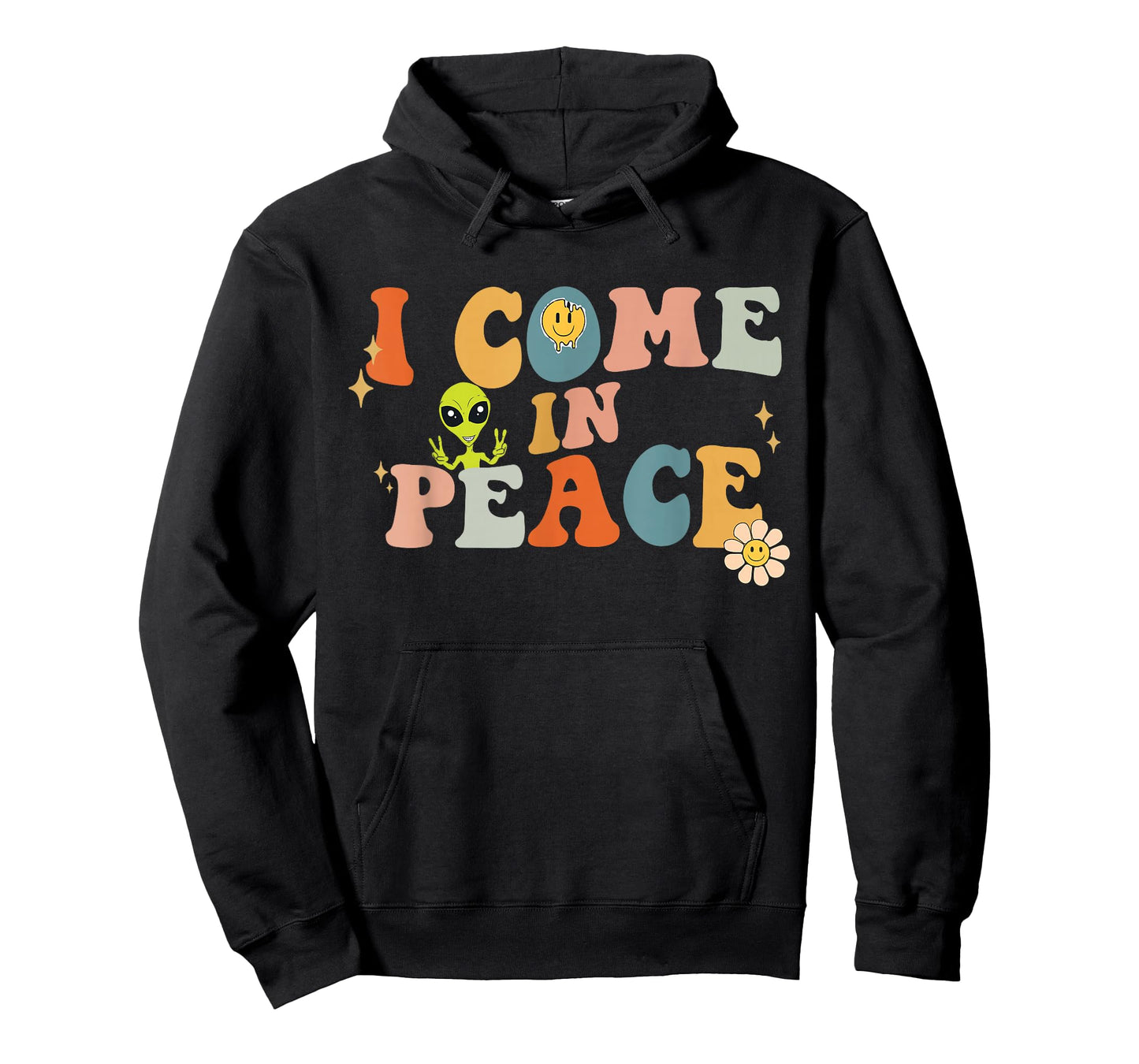I come in peace Im peace groovy matching couples T-Shirt