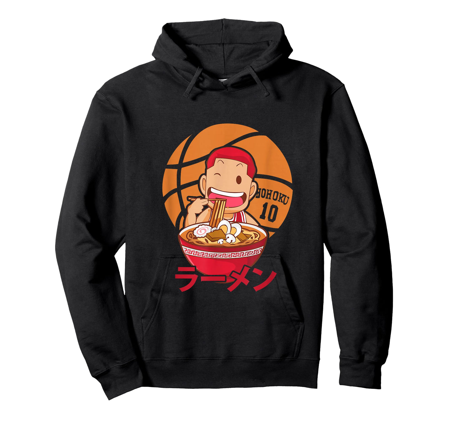 Anime Ramen Basketball T-Shirt
