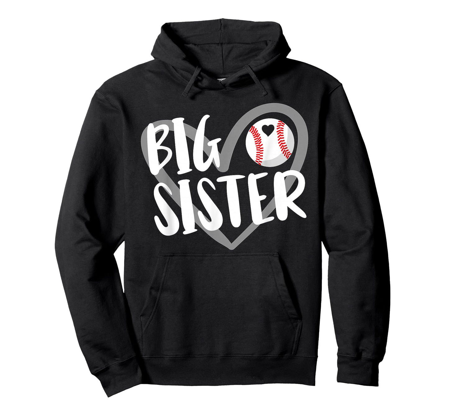 Baseball Big Sister T-Shirt