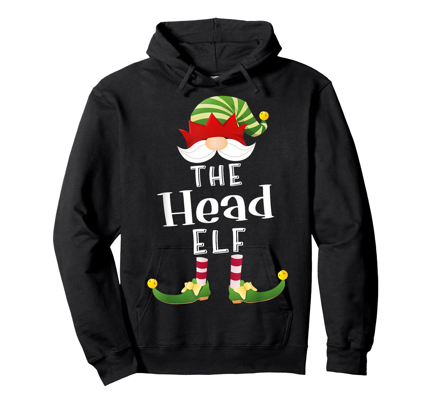 Head Elf Group Christmas Funny Pajama Party T-Shirt