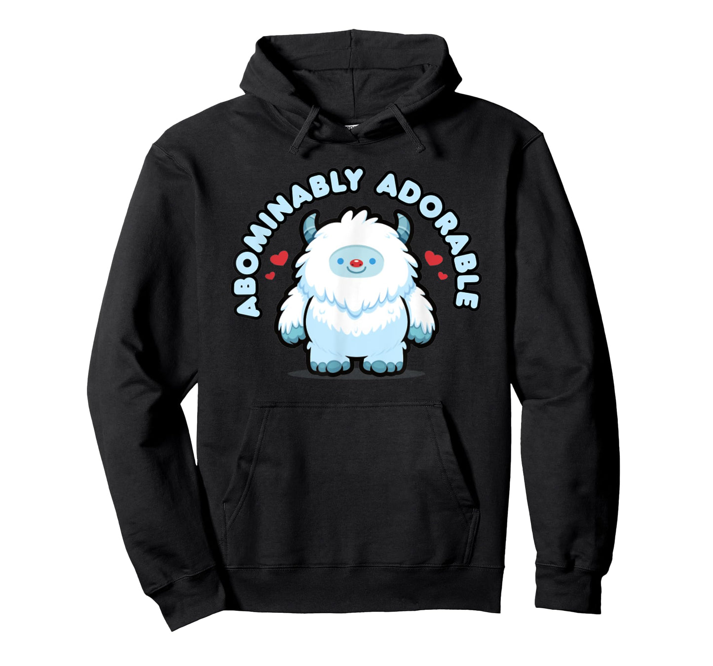 Abominably Adorable Kawaii Yeti Cartoon Snow Monster T-Shirt