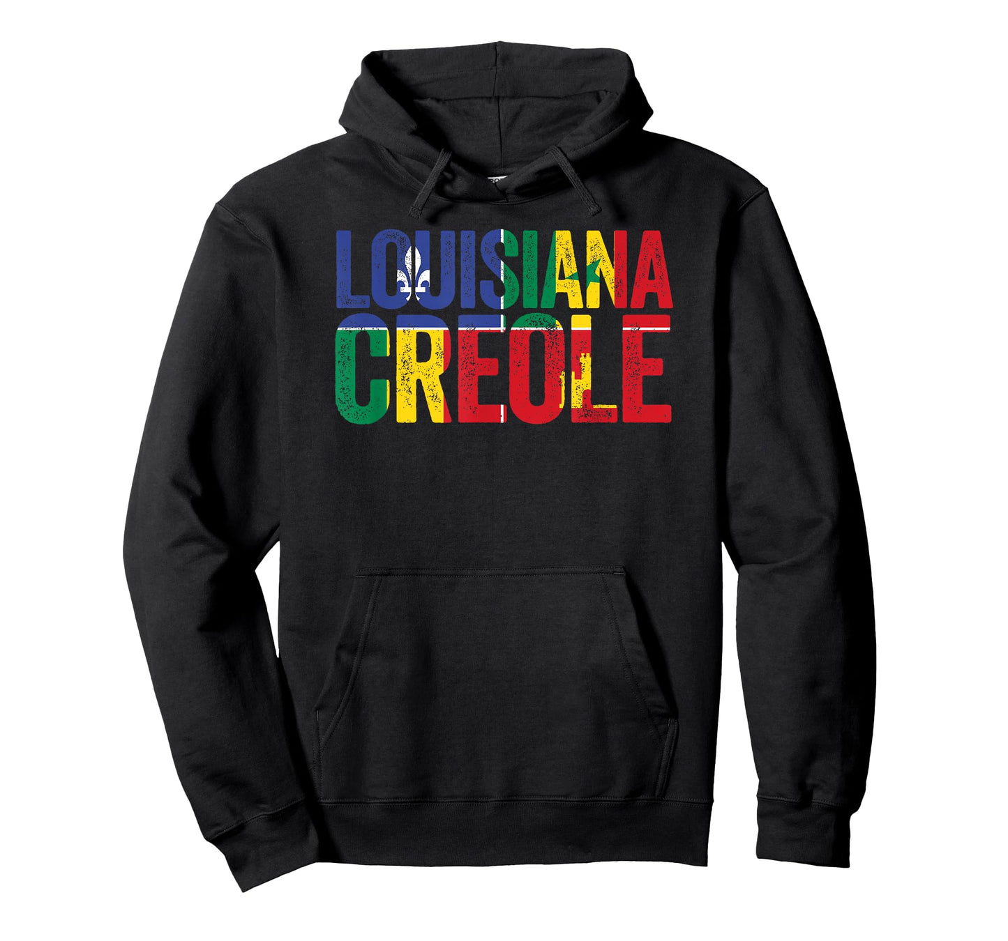 Louisiana Creole Flag Vintage T-Shirt