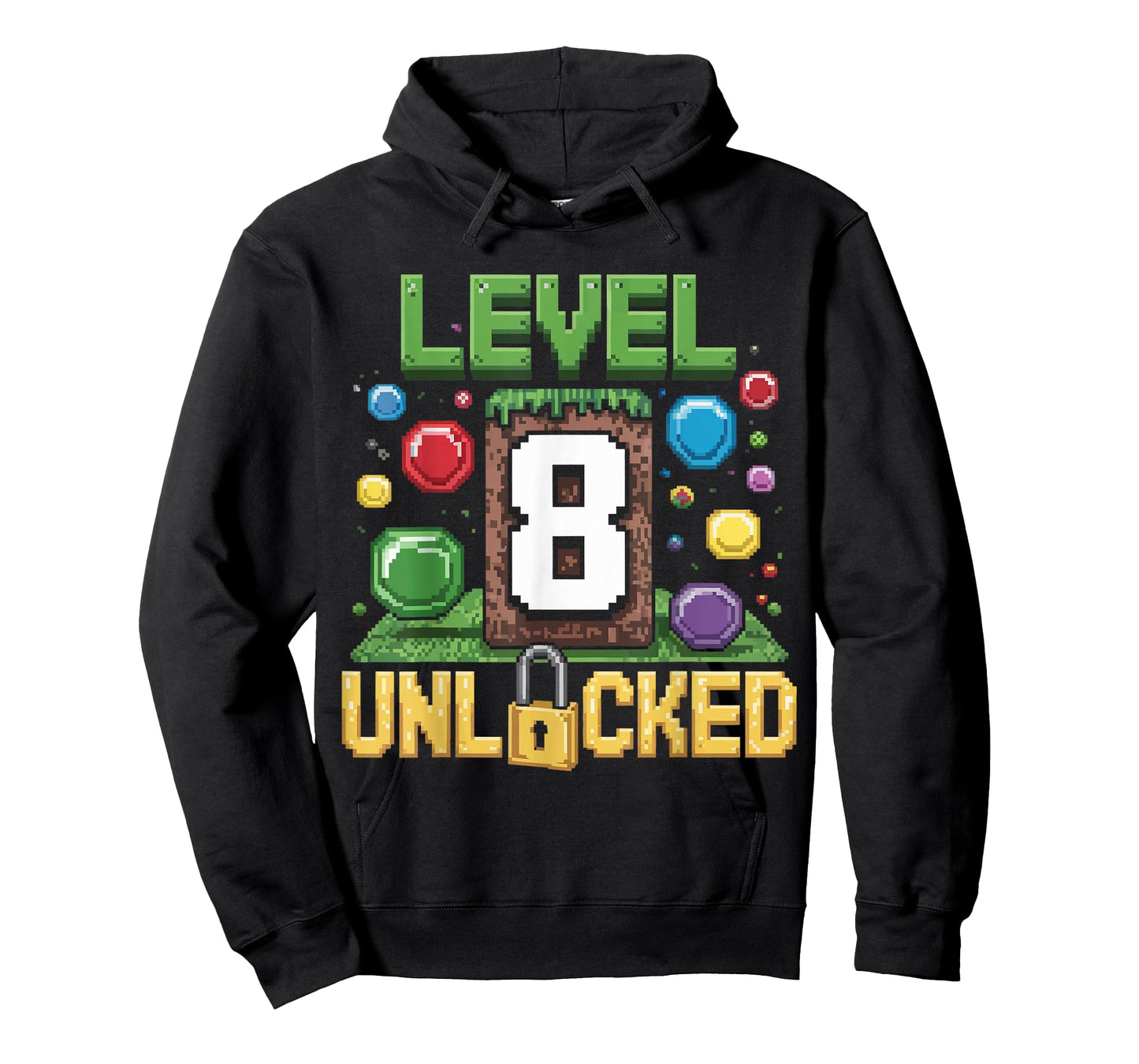 Birthday Children's Shirt Level 8 Unlocked 8 T-Shirt