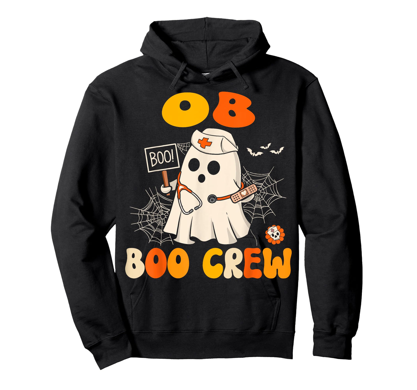 Groovy OB Nurse Funny Halloween Costume OB Gyn Nurse T-Shirt