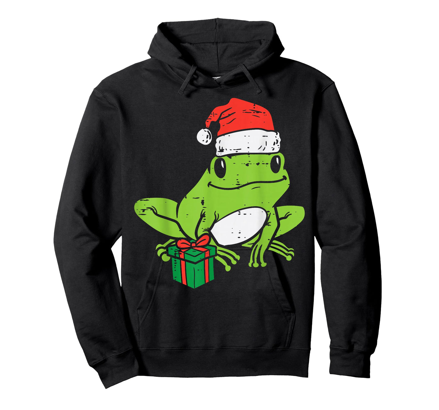 Frog Santa Funny Animal Christmas Xmas Kids Men Women Kids T-Shirt