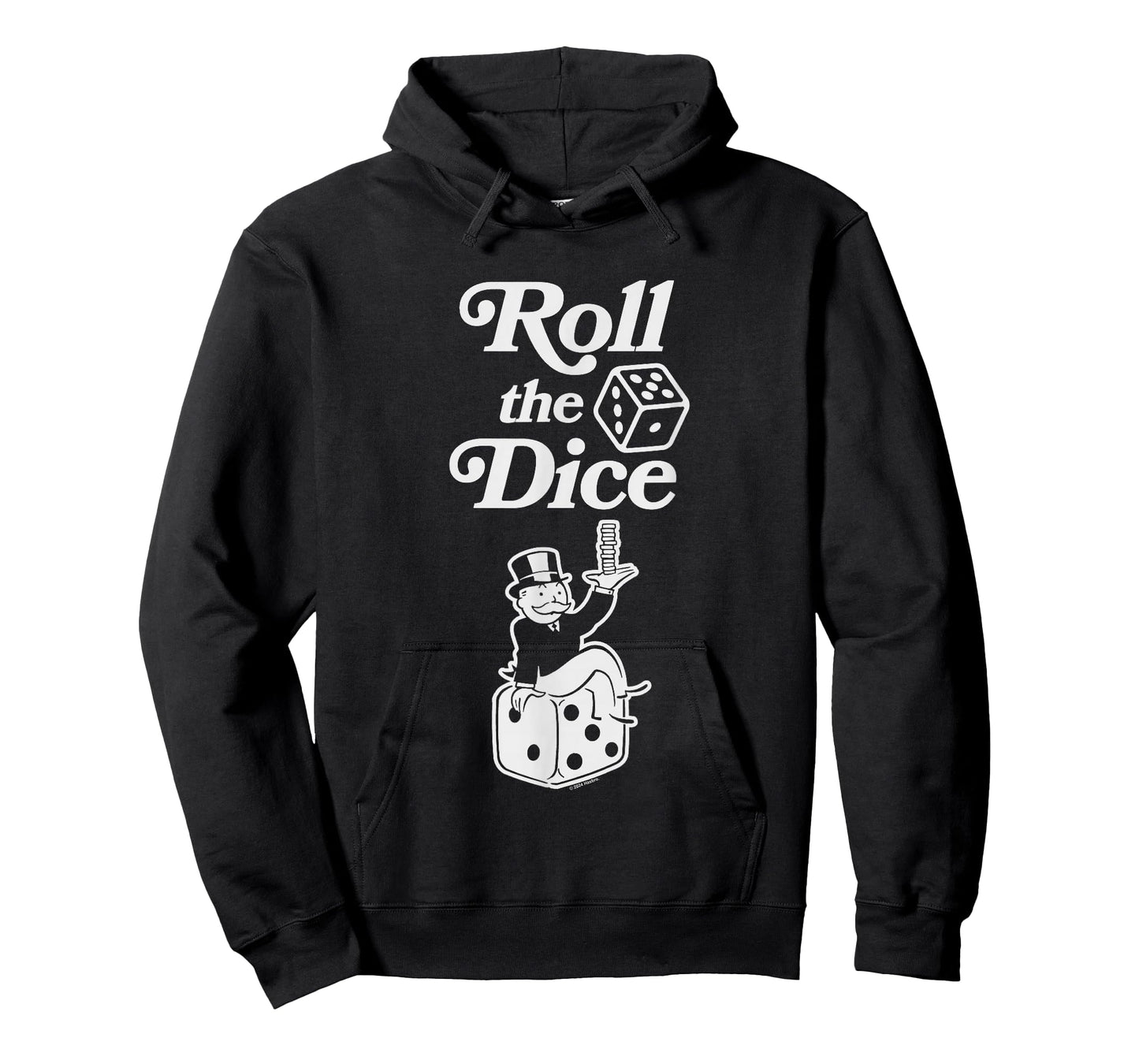 Monopoly Roll The Dice Rich Uncle Milburn Pennybags Logo T-Shirt